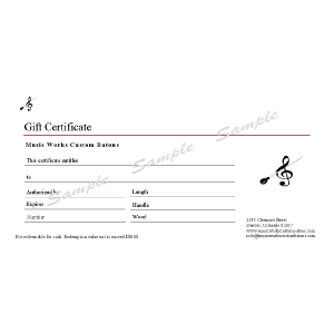 Gift Certificate Image